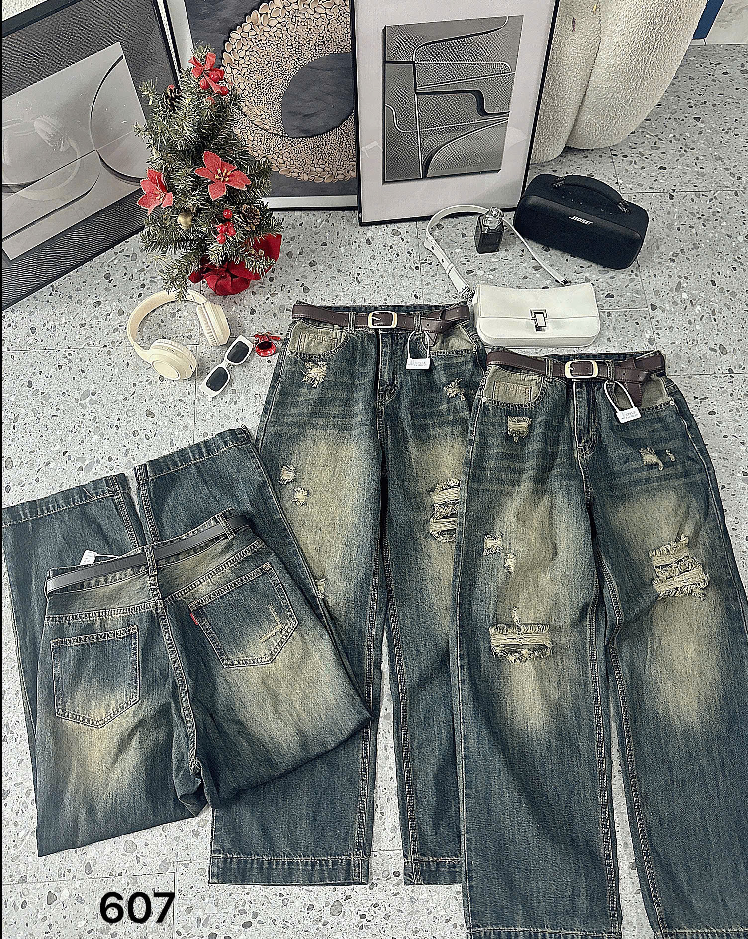 BIGSIZE NỮ-Quần suông rách T- QJ607_thumbnail_3