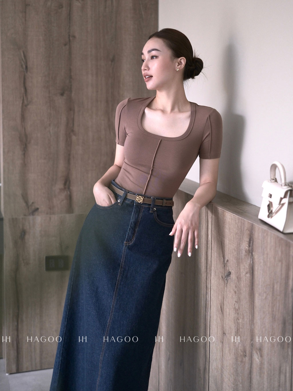 Áo thun cộc tay cổ U_thumbnail_13