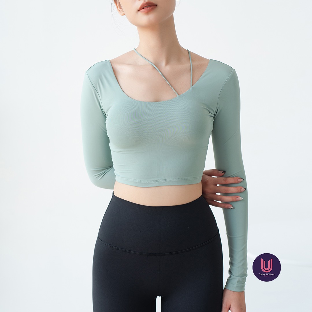 Áo tập gym yoga thể thao nữ Softy tay dài_thumbnail_0
