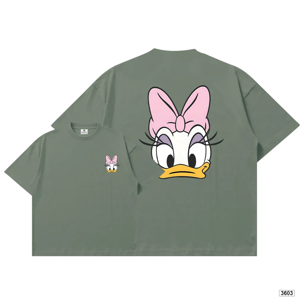 Áo thun boxy nữ hoạt hình chuột donald Miucho 3603_thumbnail_12