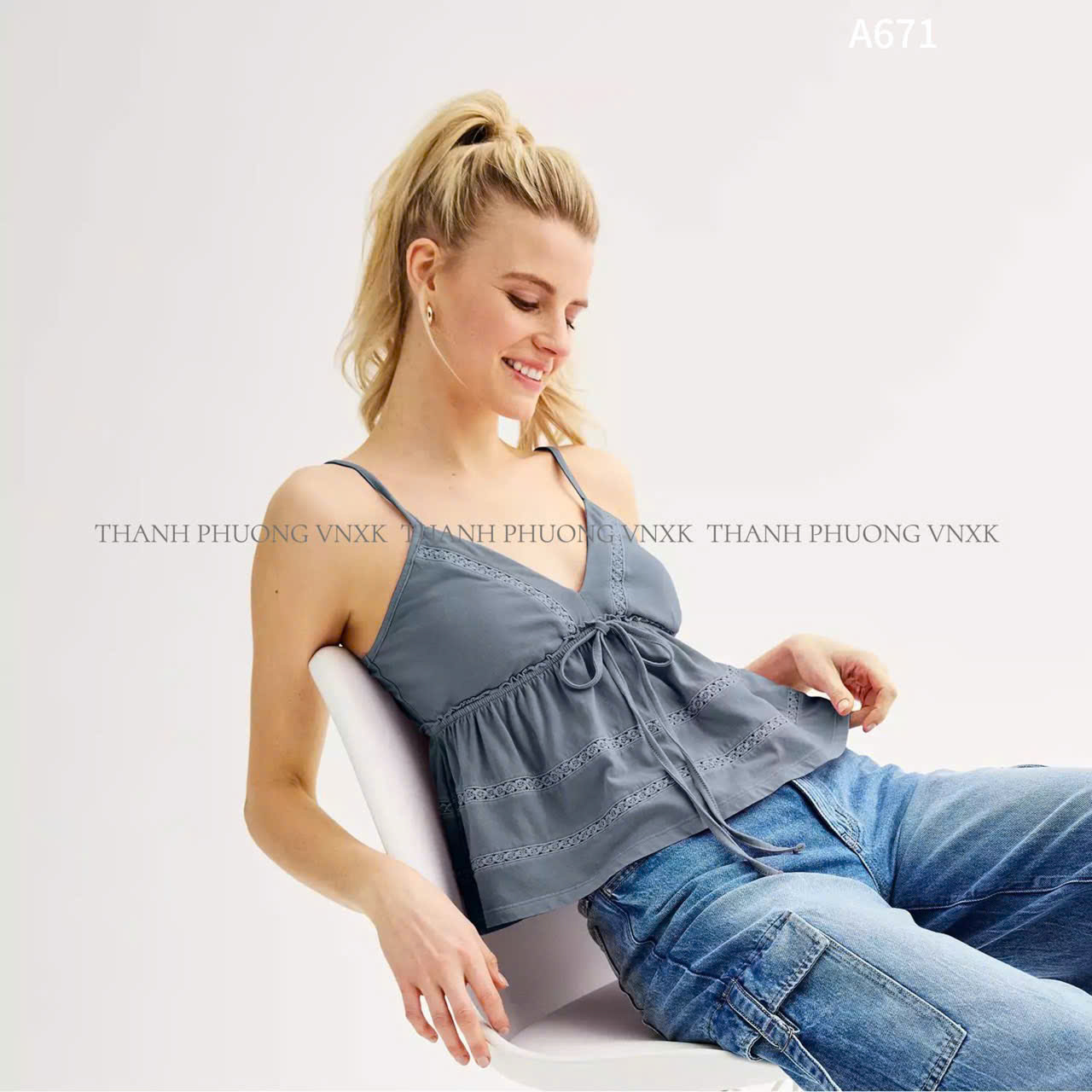 AO NU HAI DAY A671 (L19-6)