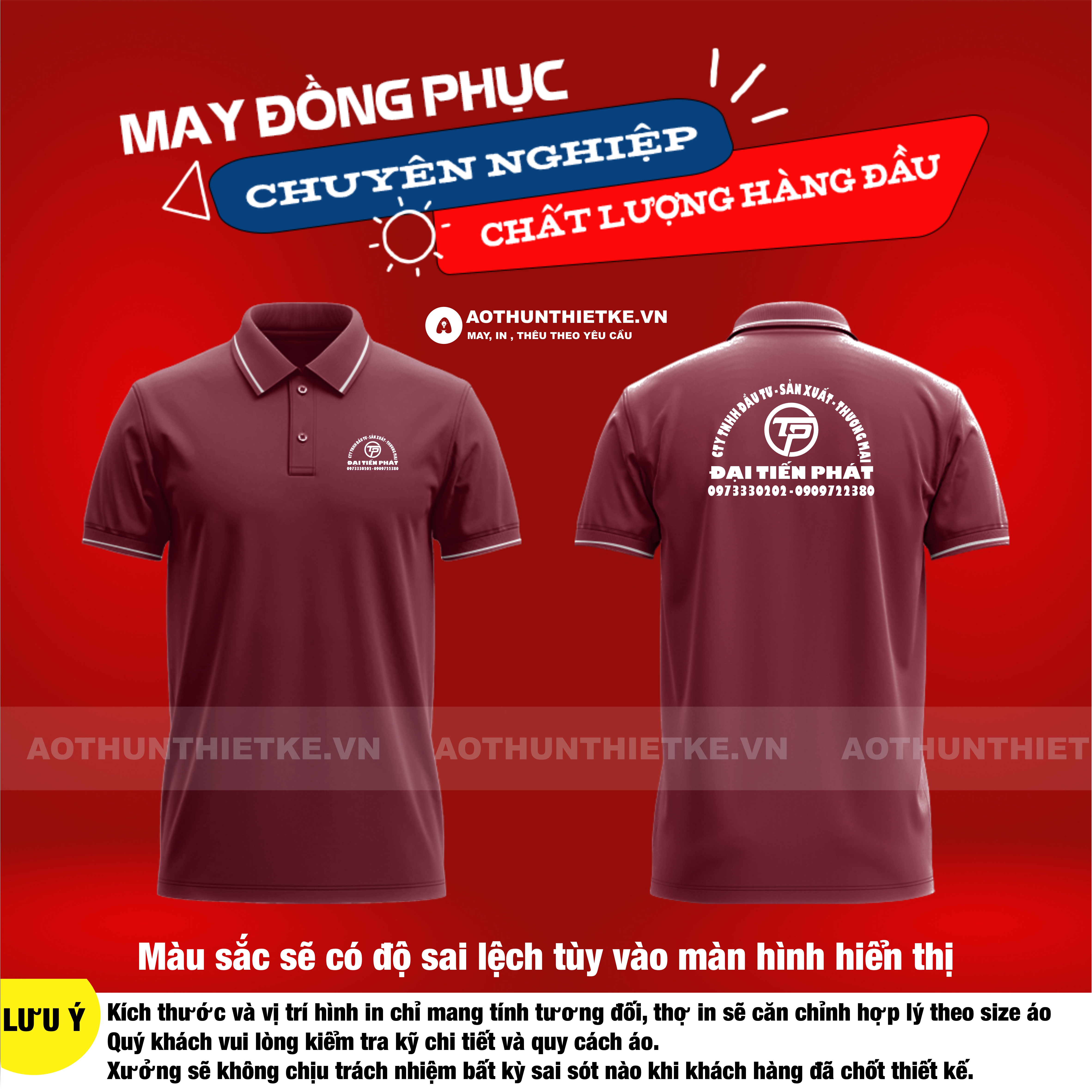 Áo Đồng Phục Công Ty Đại Tiến Phát