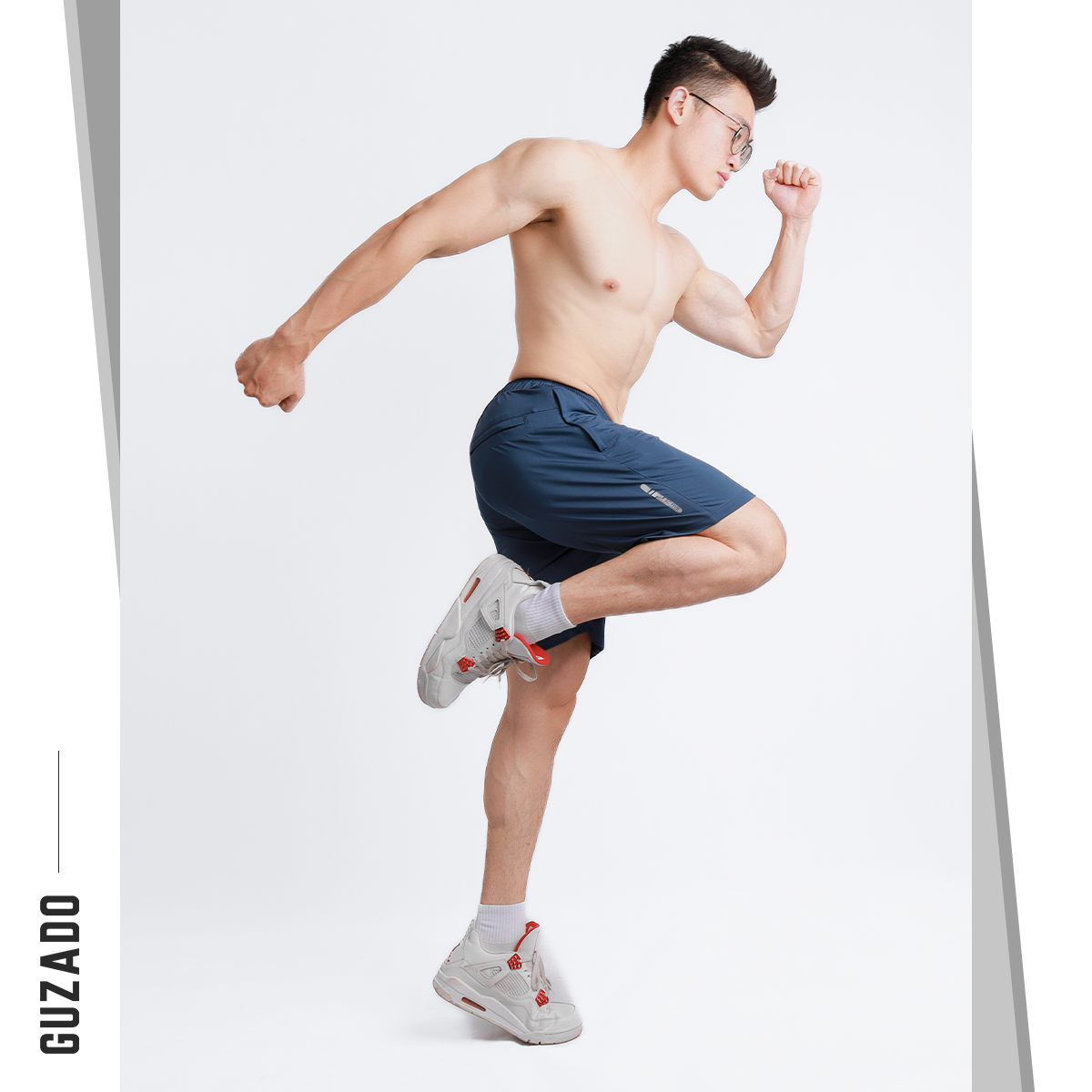 Quần Short Thể Thao GUZADO Vải Thun SIÊU CO GIÃN GSR02_thumbnail_18