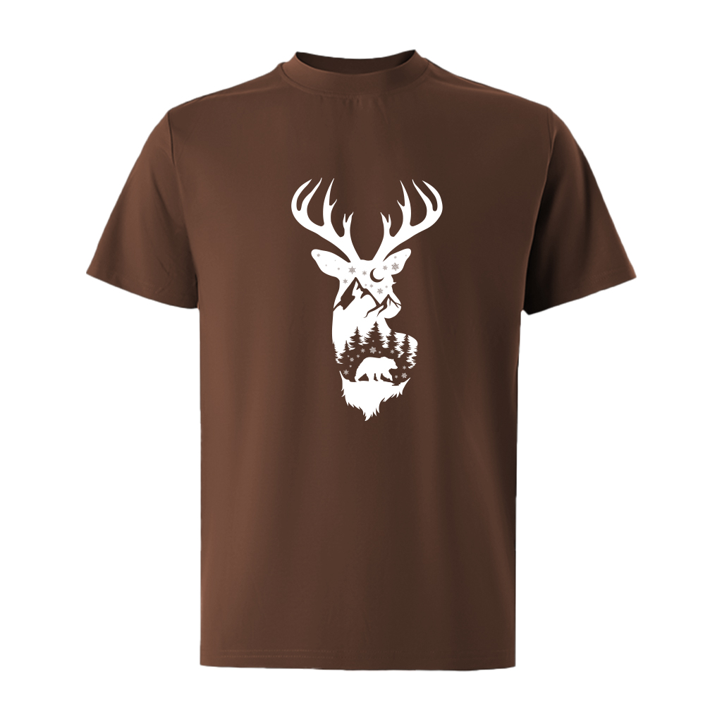 Áo phông nam giáng sinh noel form rộng cổ tròn vải cotton thoáng mát 1792 Miucho Iconic in artwork_thumbnail_16