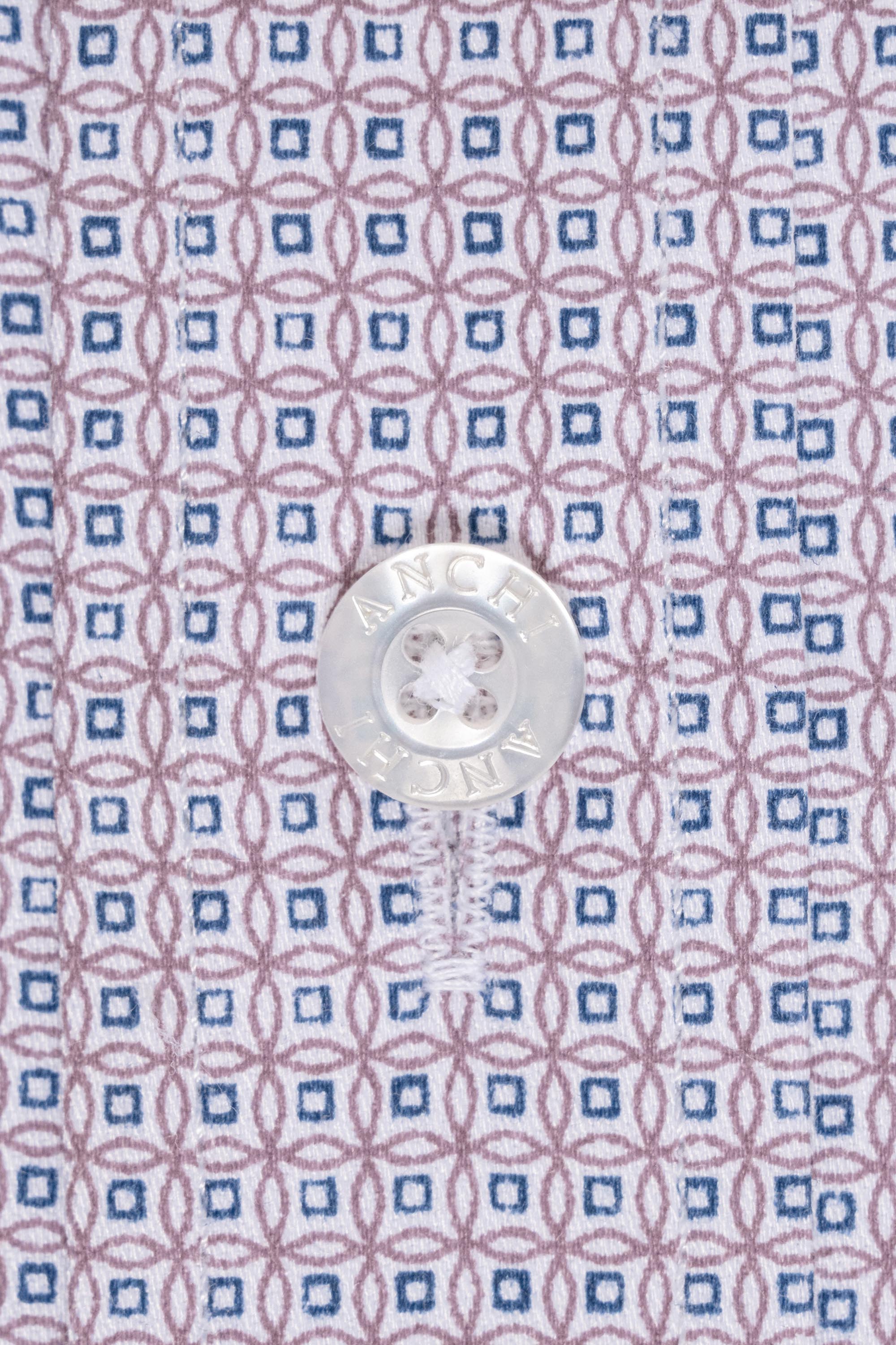 Sơ Mi Cộc Tay Họa Tiết Nam Trung Niên ANCHI Chất Liệu Sợi Sồi Cao Cấp Phom Suông Vạt Ngang Màu Trắng Bi_thumbnail_52