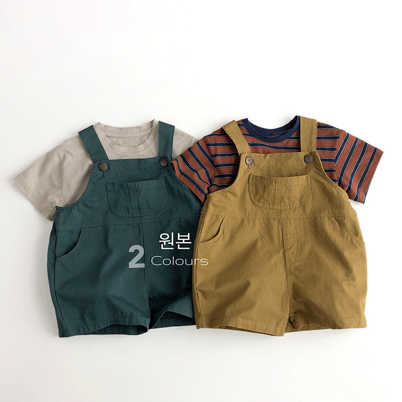 Yếm short kaki bé yêu phong cách Hàn Quốc_thumbnail_5