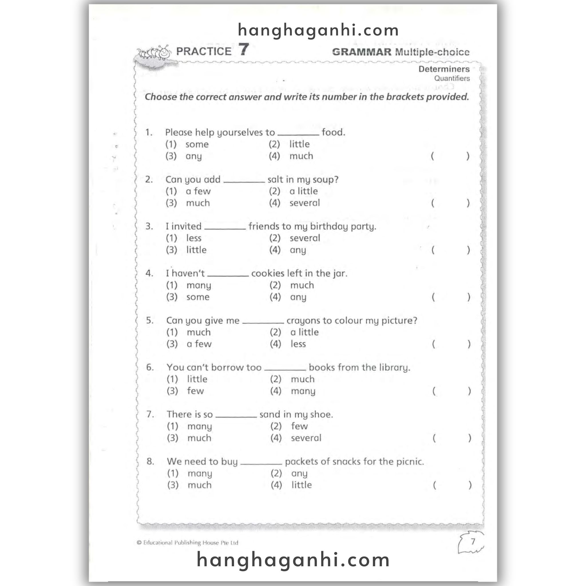 Complete Practice Book for Grammar, Vocabulary & Comprehension Primary 1_thumbnail_3