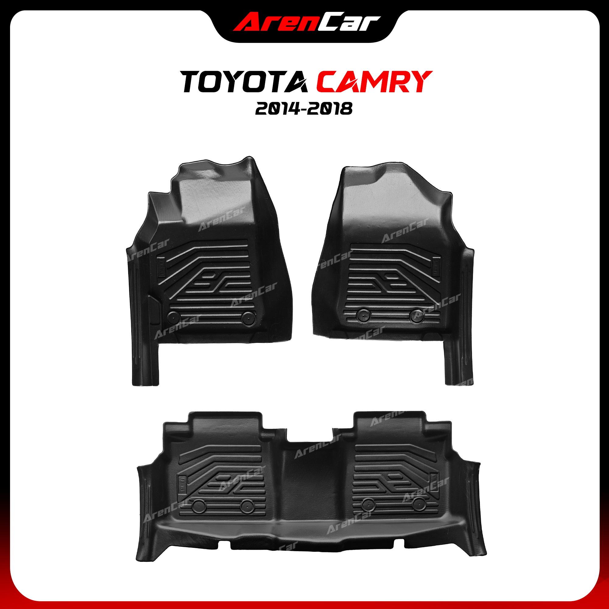 Thảm Lót Sàn Ô Tô TPE Nhựa Đúc Toyota Camry