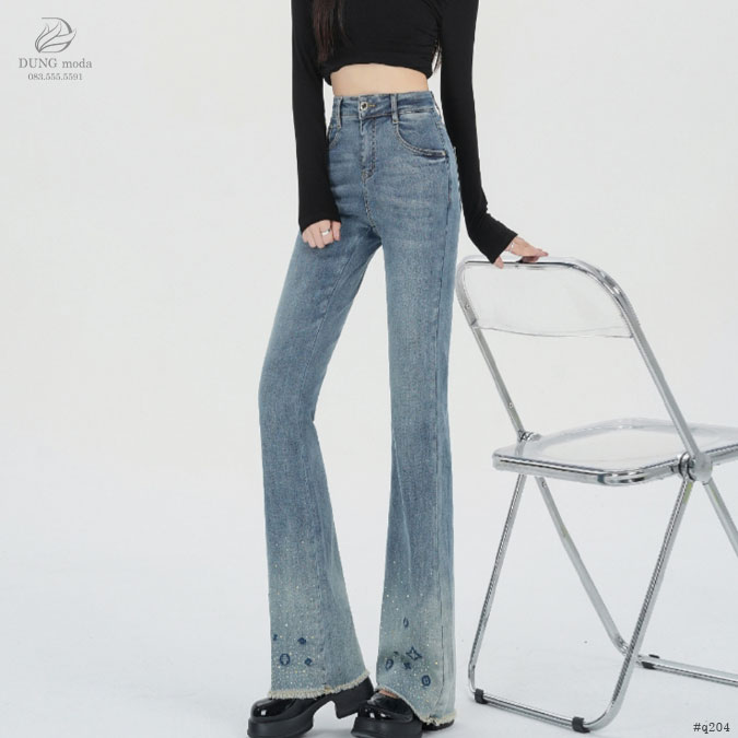 Quần Jean Ống Loe Q204 6805_thumbnail_1