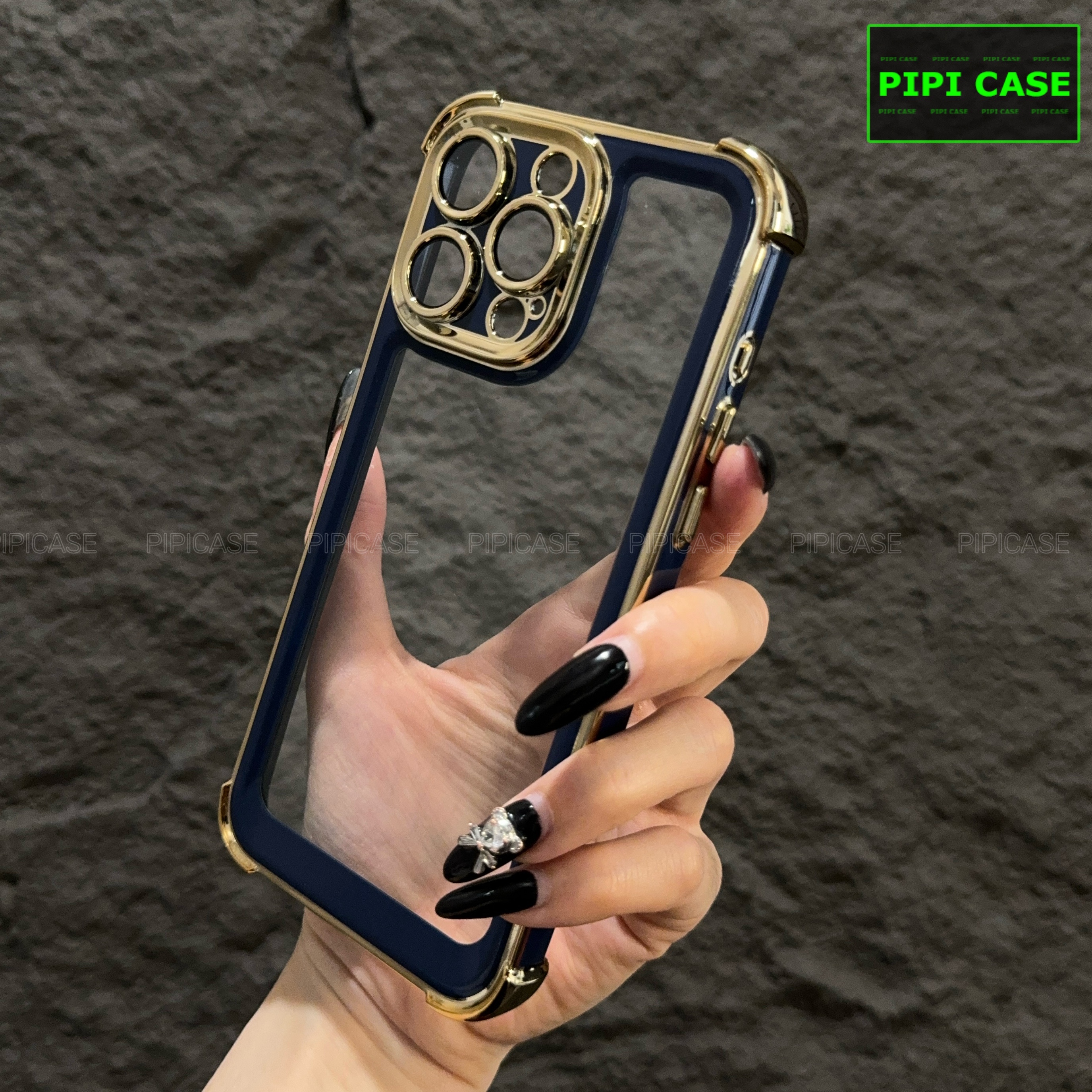 Ốp Lưng iPhone 12 Pro Max - Timo - Xanh Dương