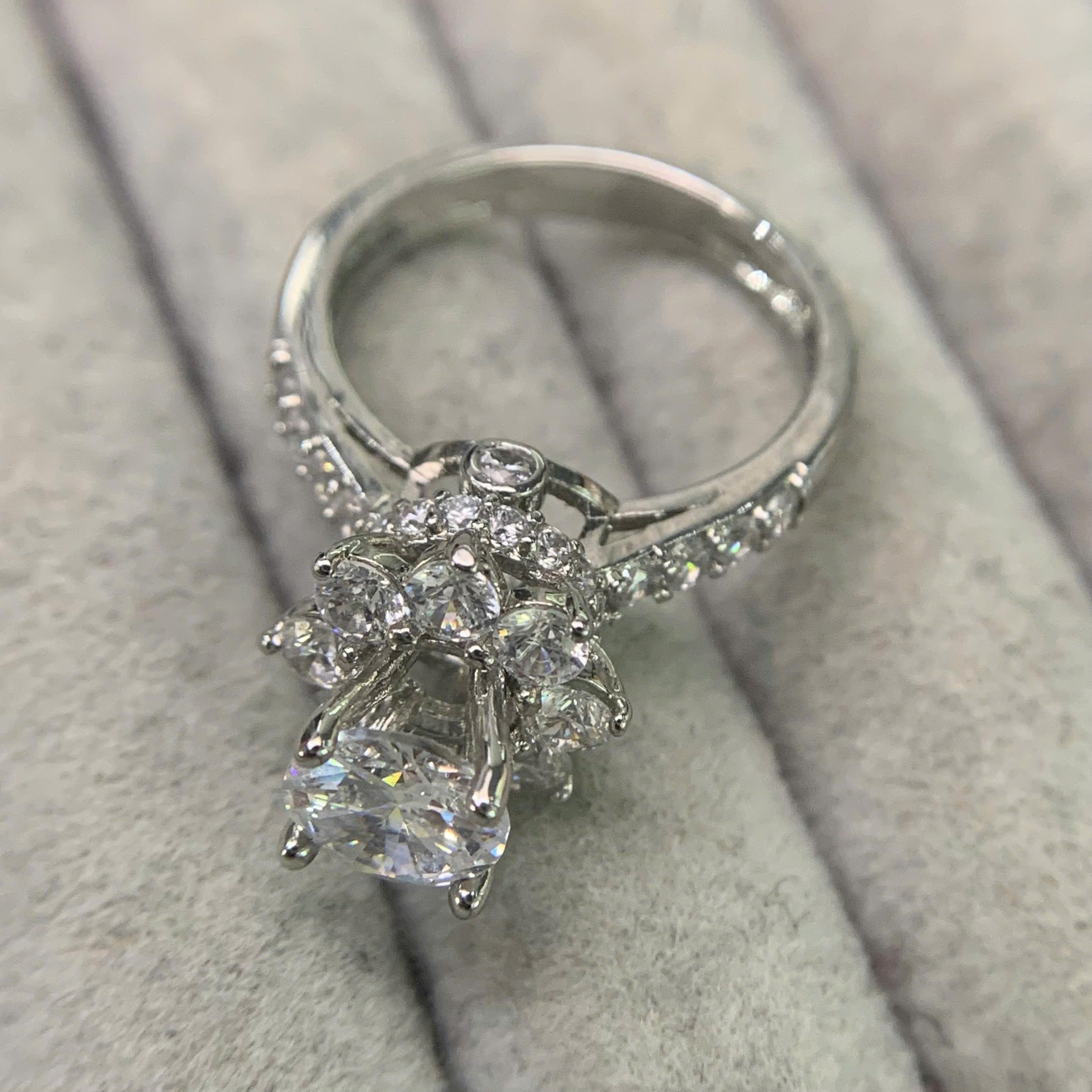 nhẫn kiểu titan kim cương 2 tầng size 7_thumbnail_1