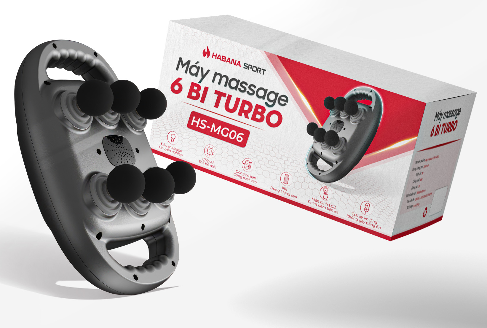Máy Massage 6 Bi Turbo
