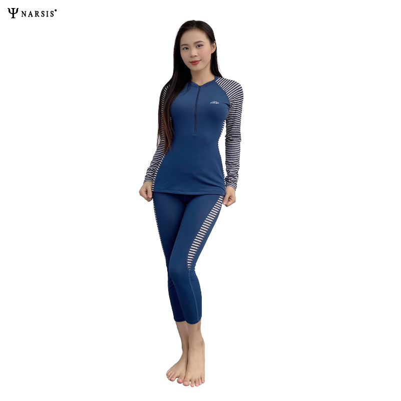 BỘ BƠI NỮ A1003 NARSIS CHẤT LIỆU THOÁNG MÁT, DỄ CHỊU, THOẢI MÁI CẢ NGÀY, DỄ VẬN ĐỘNG_thumbnail_5