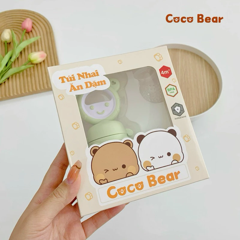 TÚI NHAI ĂN DẶM COCO BEAR 4+ - NÂU ĐẬM_thumbnail_1