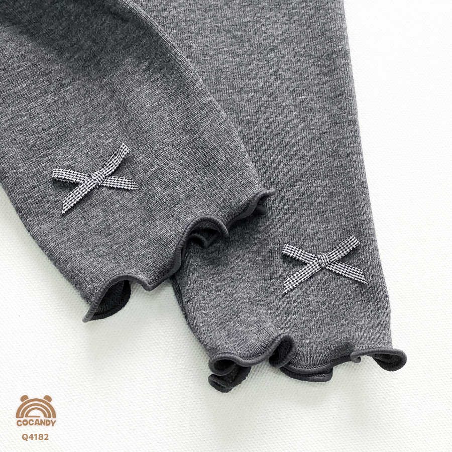 Quần váy legging XÁM nơ gấu_thumbnail_1