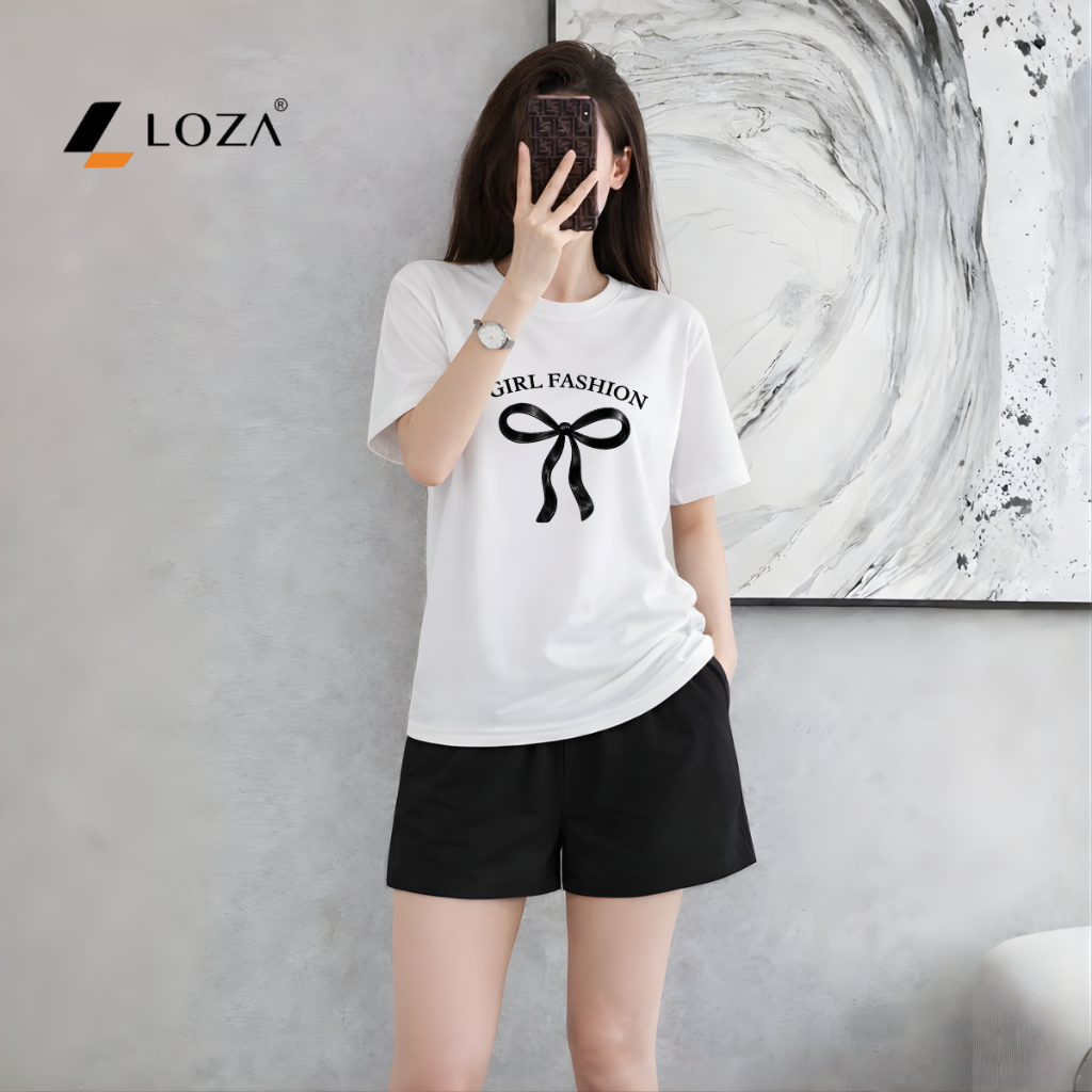 [Form rộng] Set đồ nữ dáng rộng hình nơ 'Girll Fashion'- Loza BP588-1_thumbnail_3