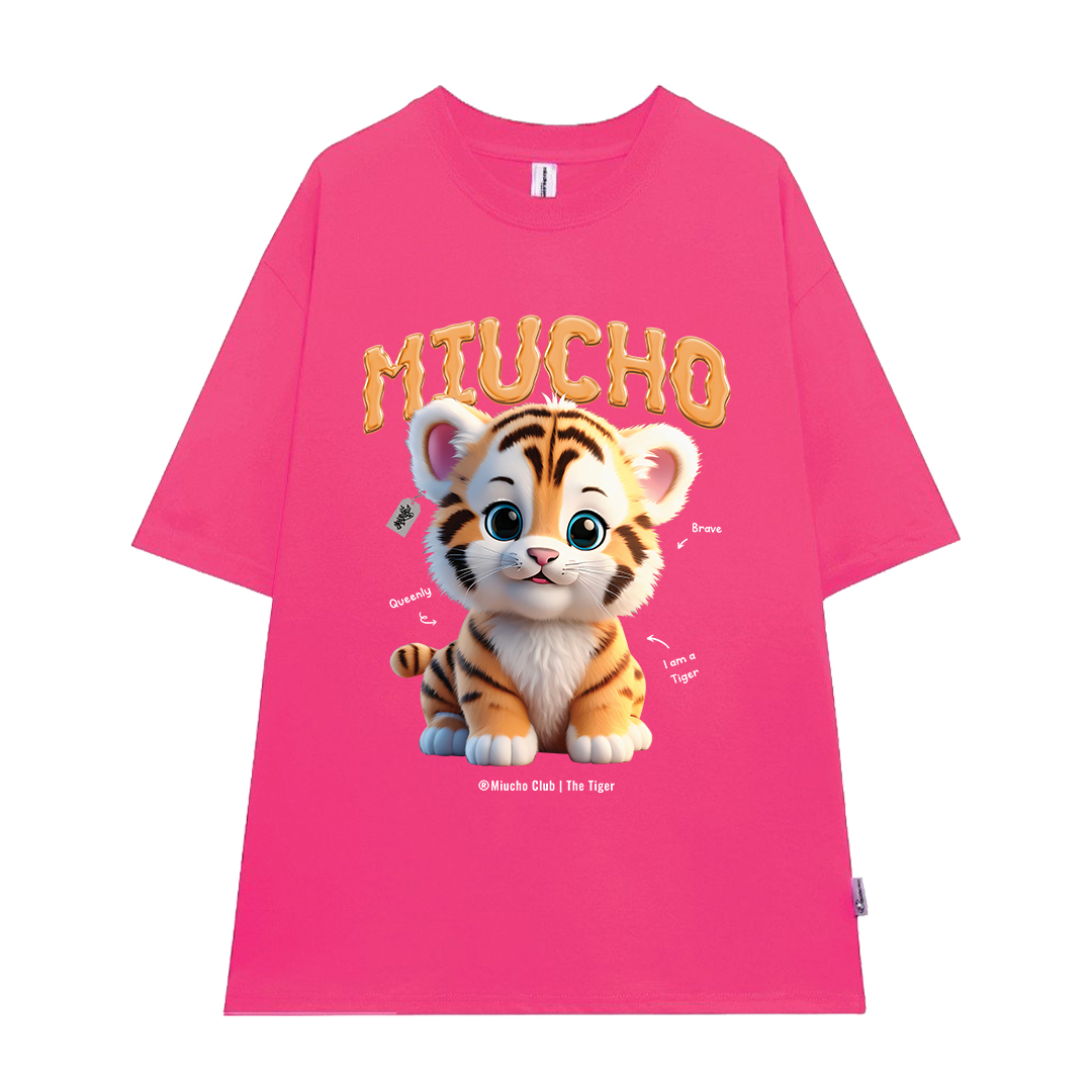 Áo thun form rộng 12 con giáp tuổi Dần (tuổi hổ) ATD1238 Miucho tay ngắn cổ tròn in mix_thumbnail_20