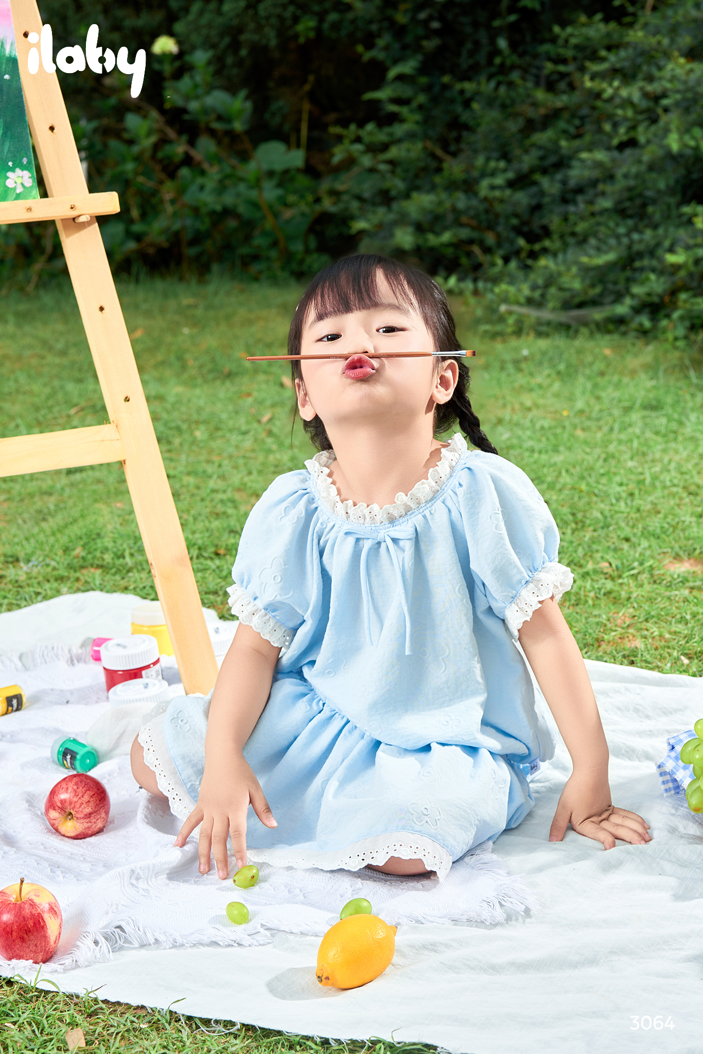 Bộ thô hoa dập nổi phối ren