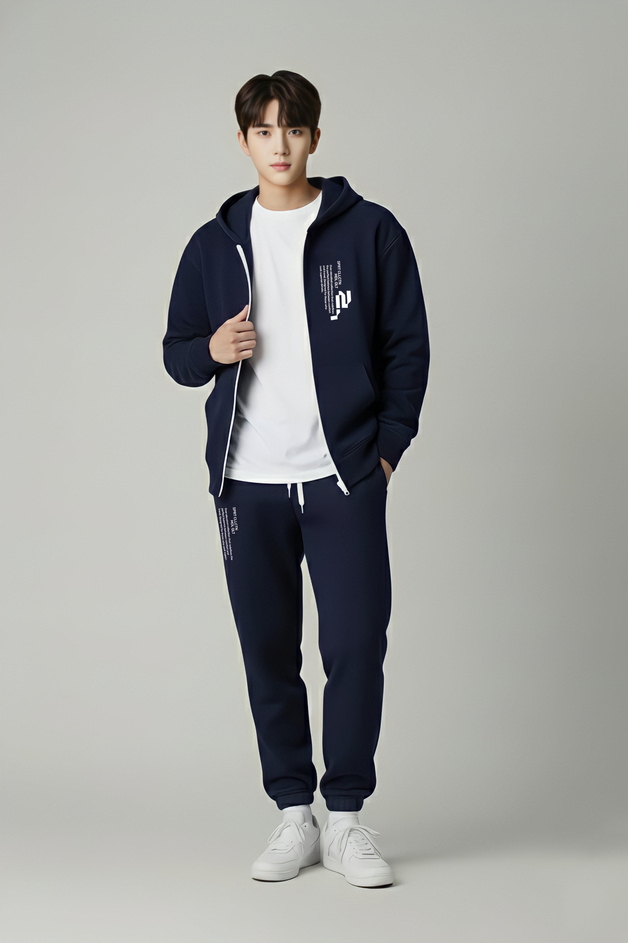 Áo khoác nỉ xanh navy in chữ trắng_thumbnail_4