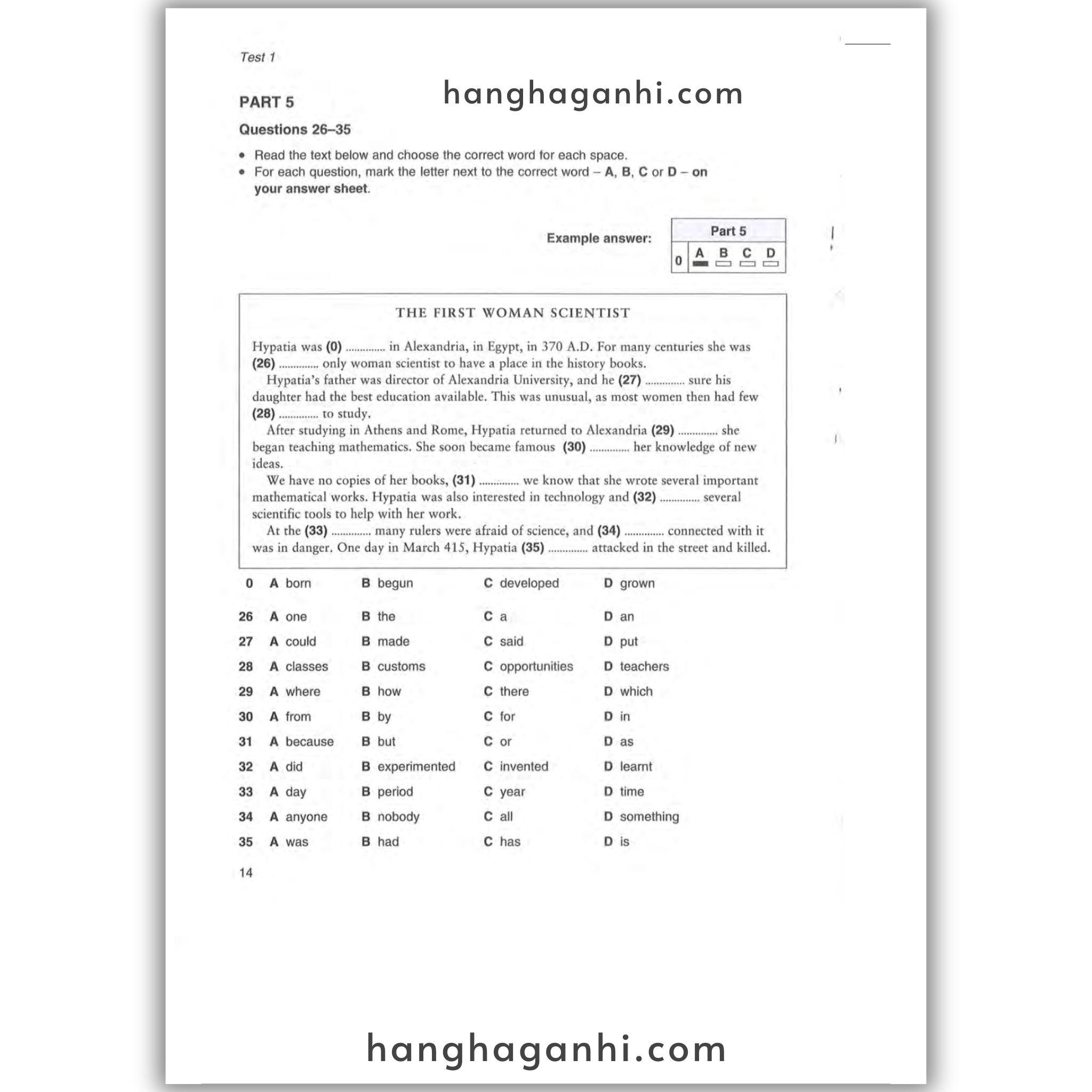 [Sách] Cambridge English Preliminary – Preliminary English Test (PET) 2 With Answers_thumbnail_16