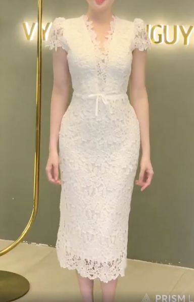 Đầm Bút Chì Ren Cổ V TB_thumbnail_4