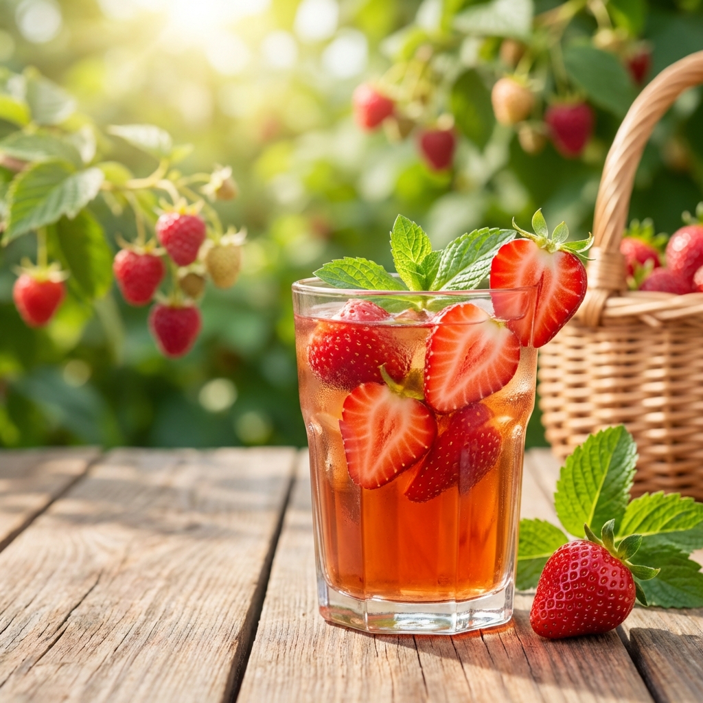 Trà Dâu Tây: Cách Làm, Lợi Ích Sức Khỏe & Bí Quyết Pha Chế Chuẩn Vị