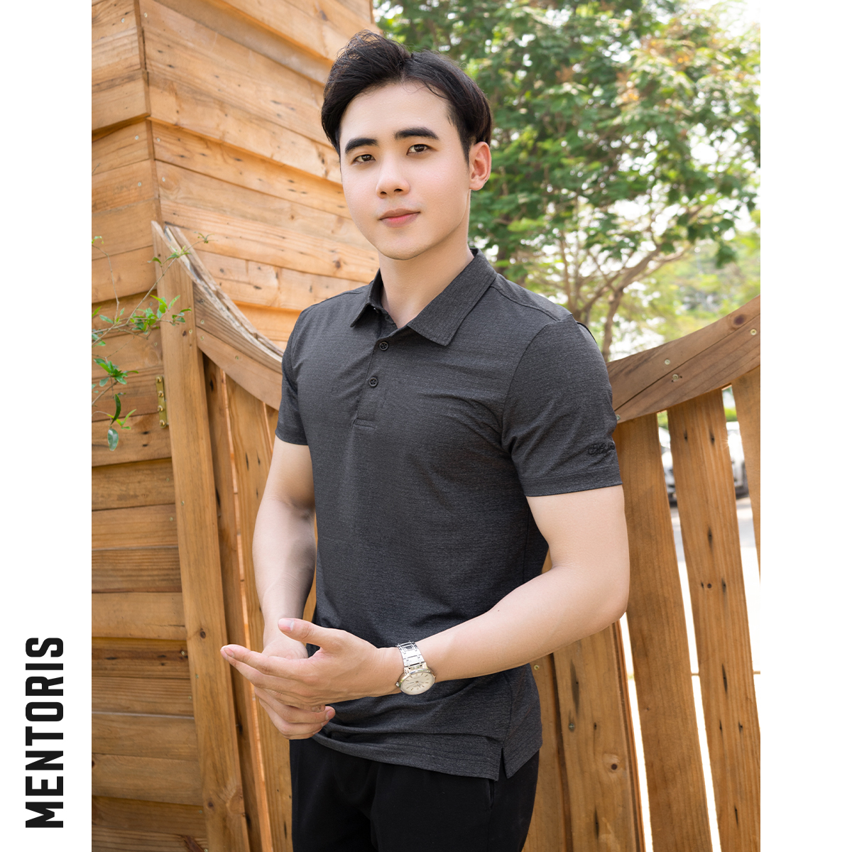 Áo Polo Nam Form Regular Fit chất liệu Coolmax thấm hút tốt MPL32_thumbnail_4