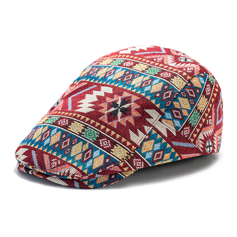 Mũ beret hoạ tiết thổ cẩm HZ2528_thumbnail_14