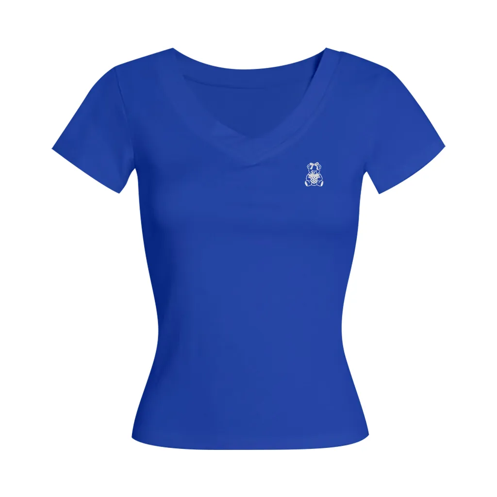 Áo thun ôm body cổ tim Miucho vải visco mềm mại thoáng mát cổ tròn nhiều màu đủ size in artwork 2721_thumbnail_10