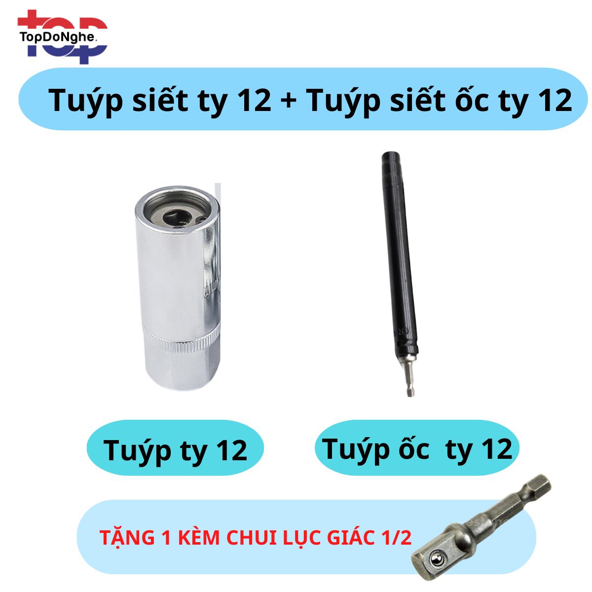 Đầu siết vặn ty ốc bulong ren răng 6 8 10 12mm, hàng chuẩn siết ty thợ thạch cao, điều hoà, PCCC tiện lợi nhanh chống._thumbnail_2