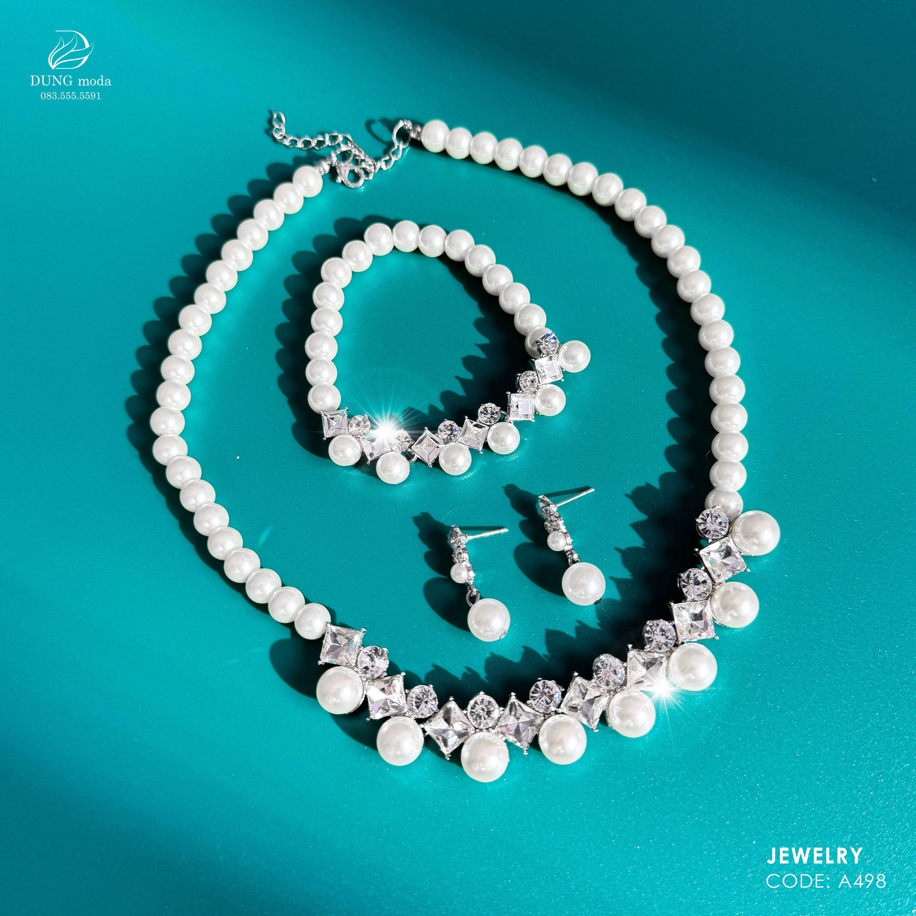 Bộ Trang Sức Ngọc Trai A498_thumbnail_2