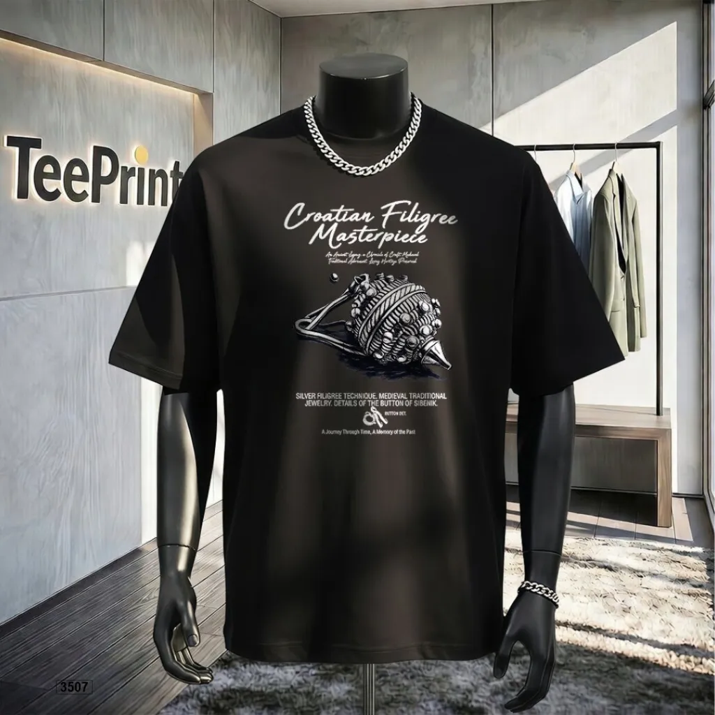 Áo thun nam form rộng sporty style TeePrint 3507