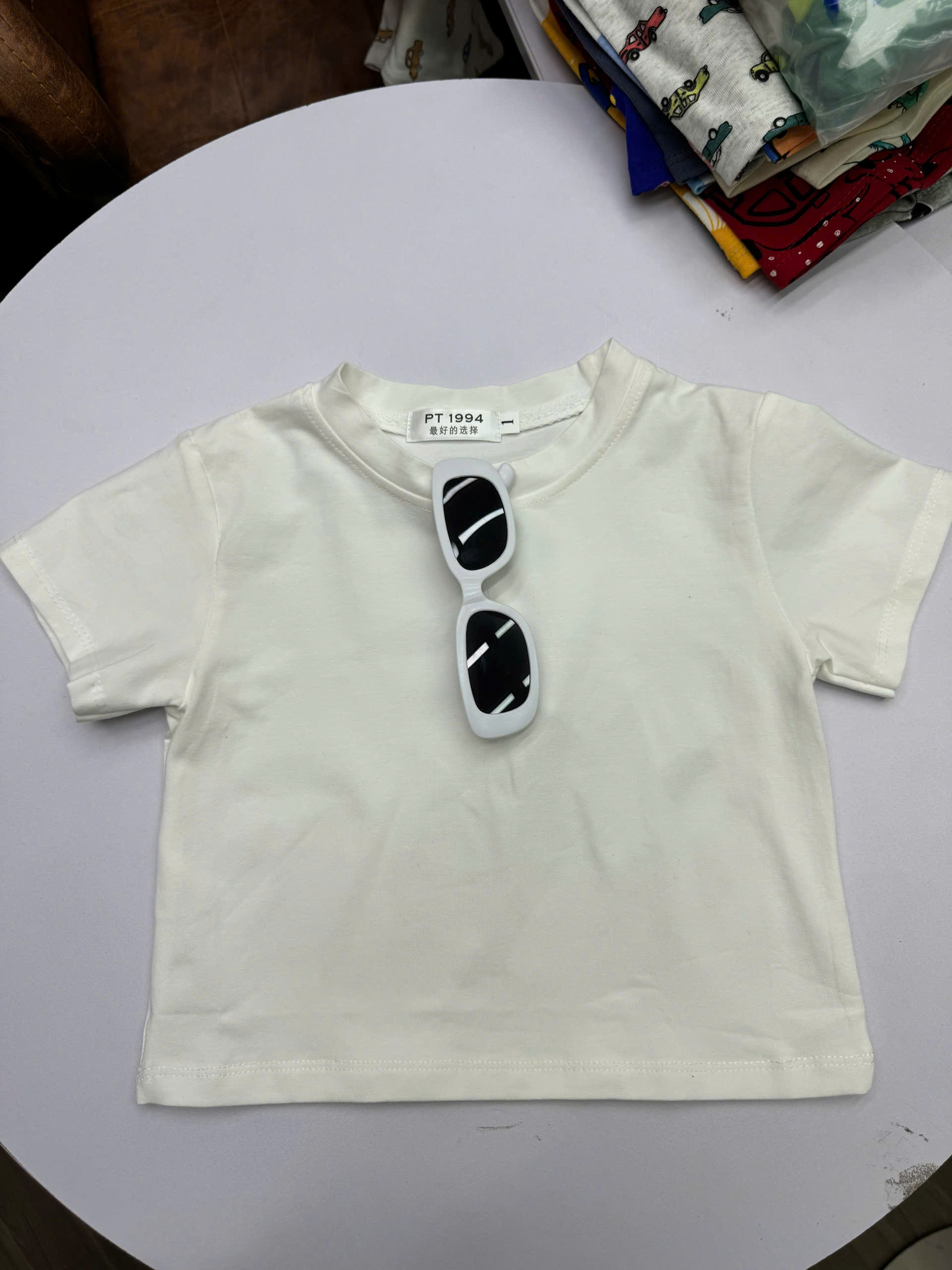 C09 ÁO PHÔNG TRẮNG TRƠN- A106.224