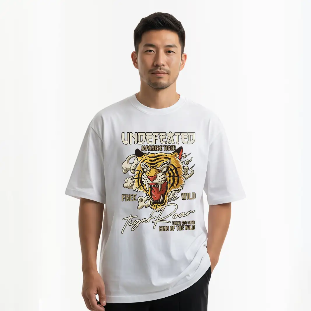 Áo thun form rộng phong cách cổ điển TeePrint 3215_thumbnail_4