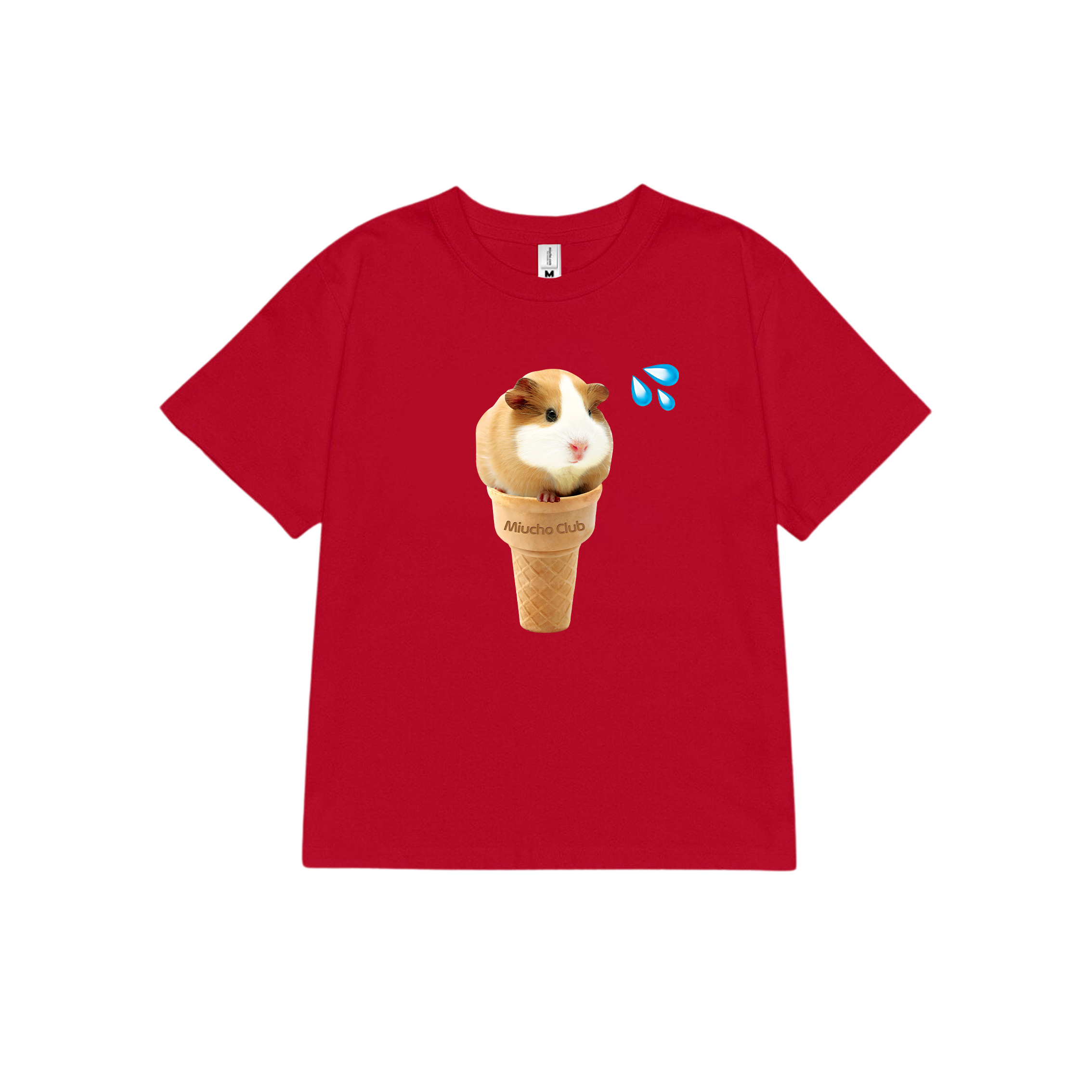 Áo Thun baby tee form ôm ABD1346 Miucho vải cotton co giãn in mix_thumbnail_12