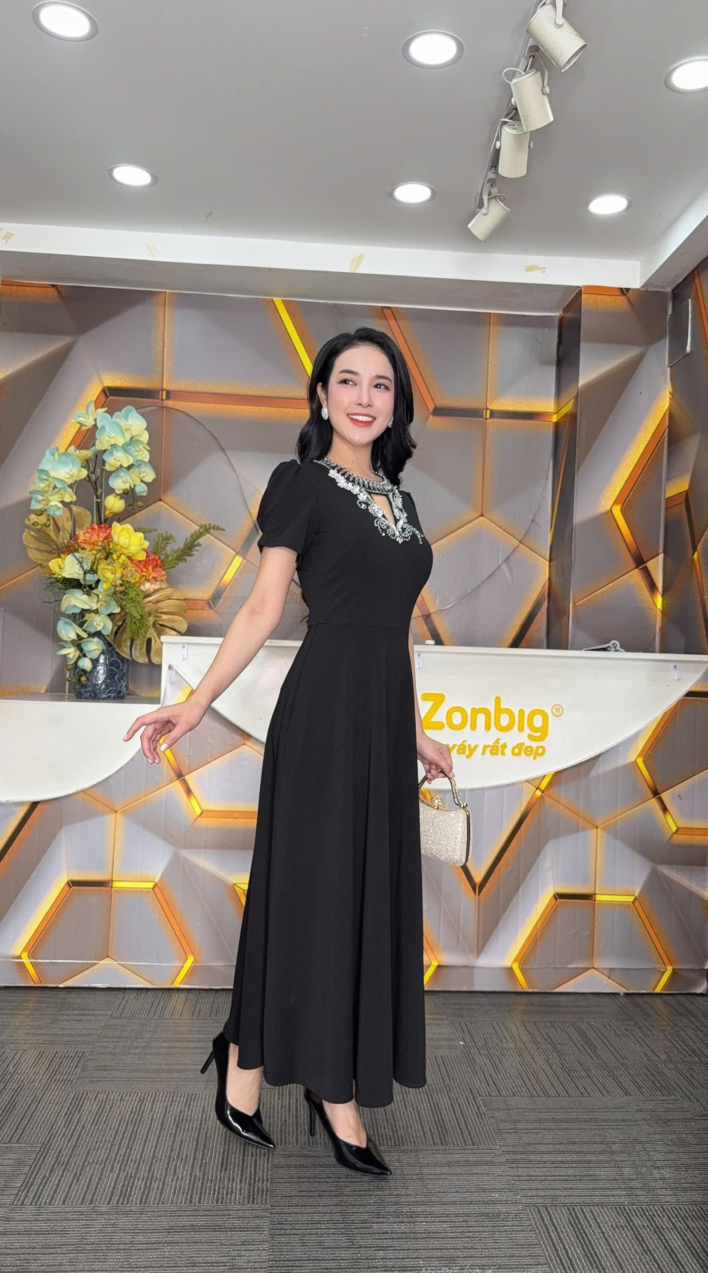 Đầm xòe - Y1944 - Thương hiệu Zonbig_thumbnail_6