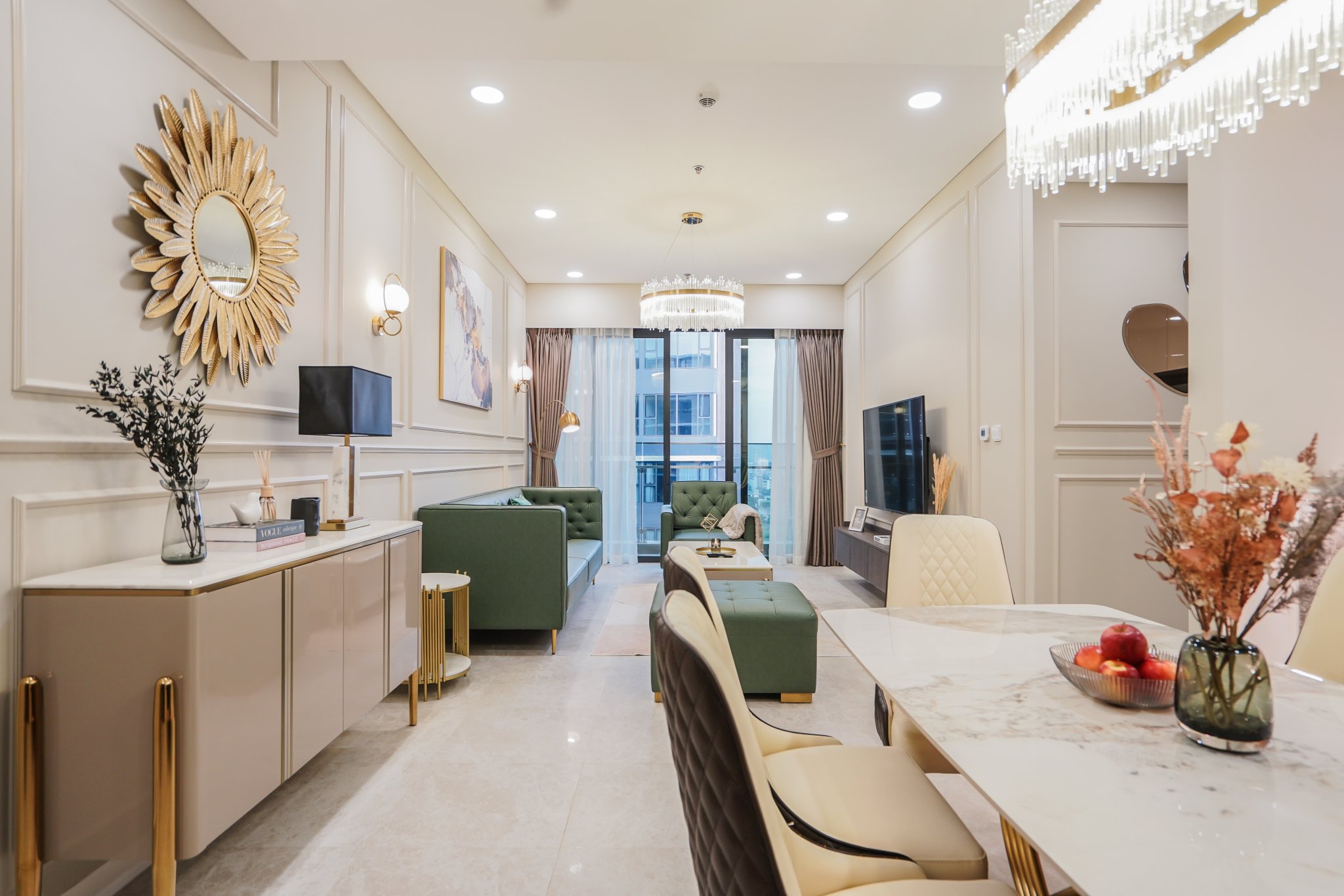 Nhà đẹp, giá rẻ - Bán list căn hộ 2PN The River thủ Thiêm full nội thất hiện đại, view tuyệt mỹ_thumbnail_5