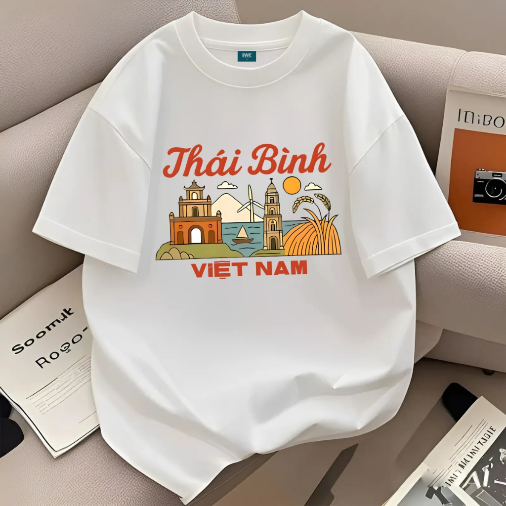 Áo thun du lịch Việt Nam, Huế, Hạ Long... dáng oversize rộng local brand We Tee - T028_thumbnail_21