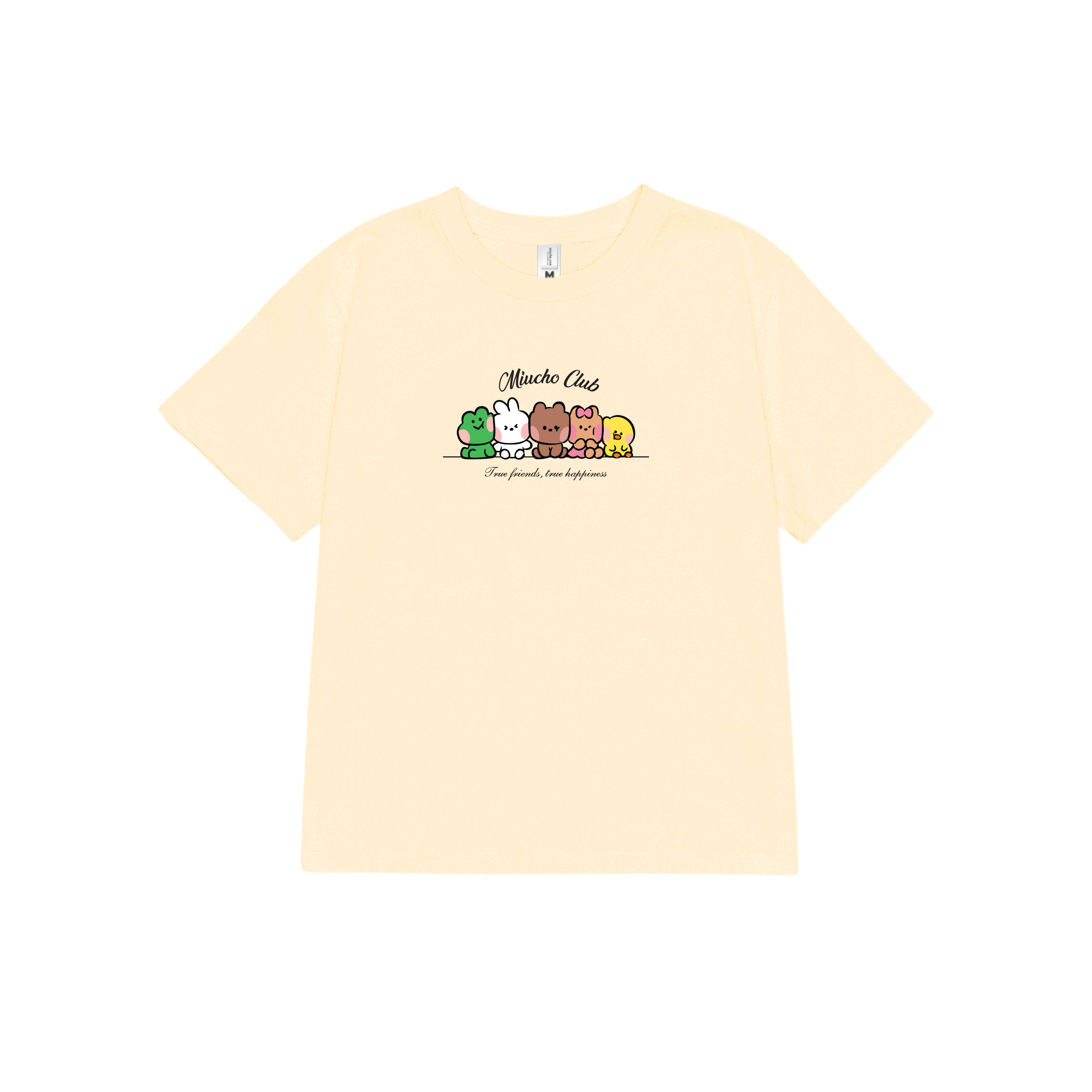 Áo baby tee in động vật nhỏ dễ thương form ôm ABD1555 Miucho vải cotton co giãn in mix