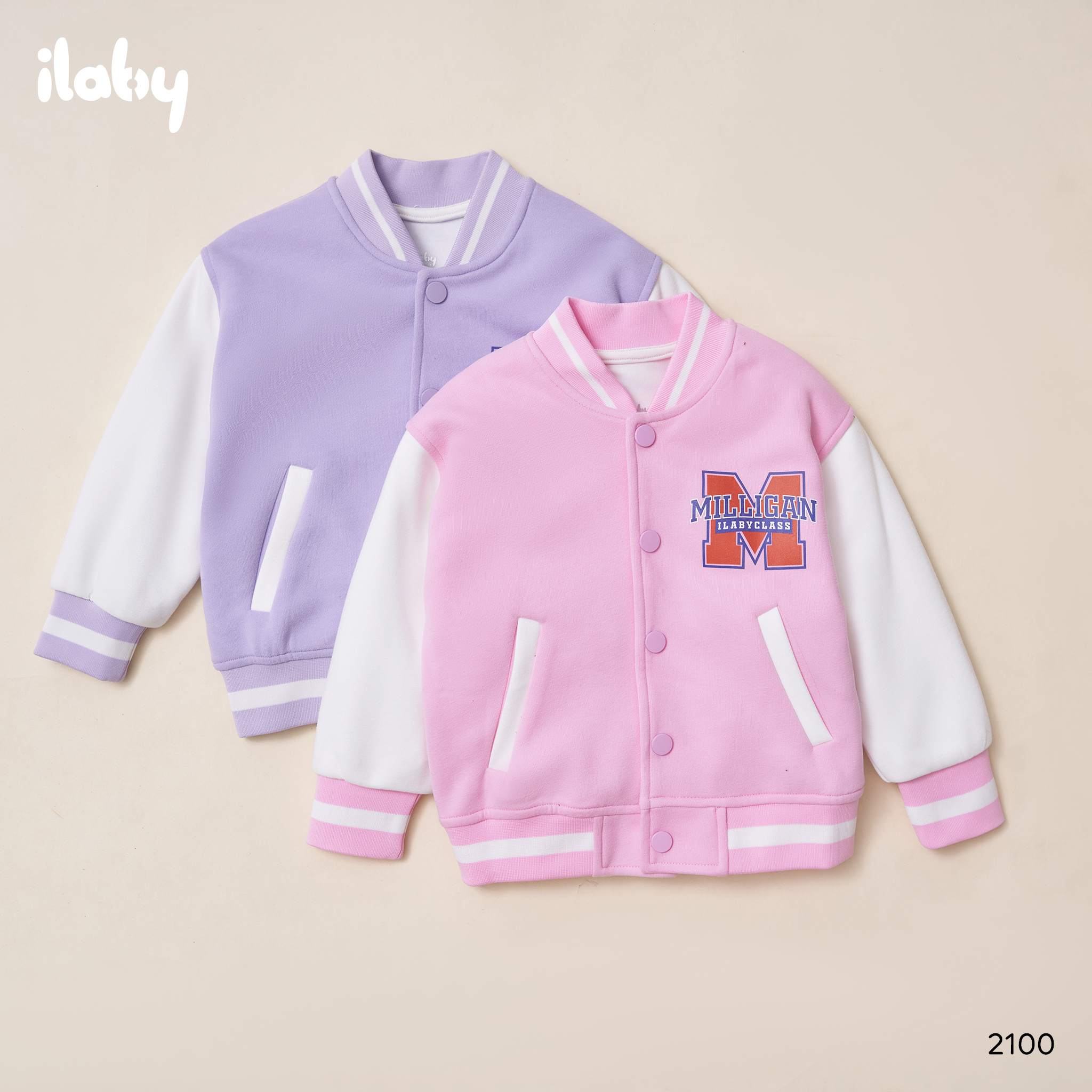 Áo khoác Varsity phối tay