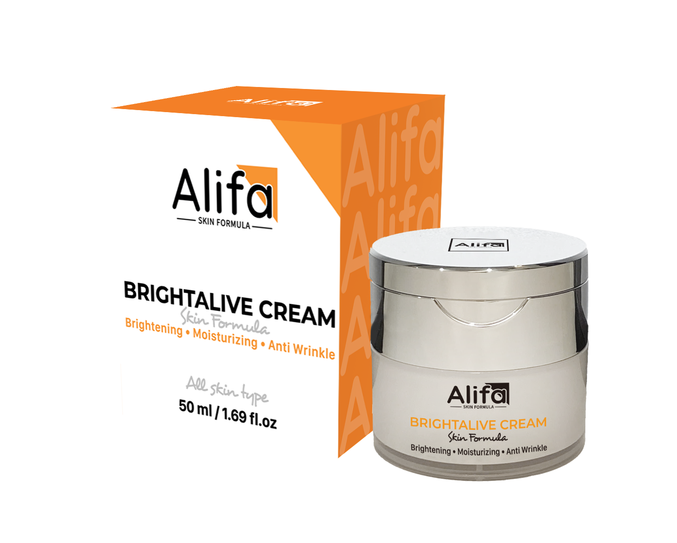 Kem dưỡng Brightalive Cream Alifa 50ml dưỡng ẩm, sáng da, giảm thâm nám_thumbnail_0