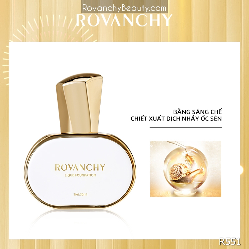 Kem Nền Dưỡng Ẩm R551 ROVANCHY - Lớp Nền Hoàn Hảo, Che Khuyết Điểm Hiệu Quả
