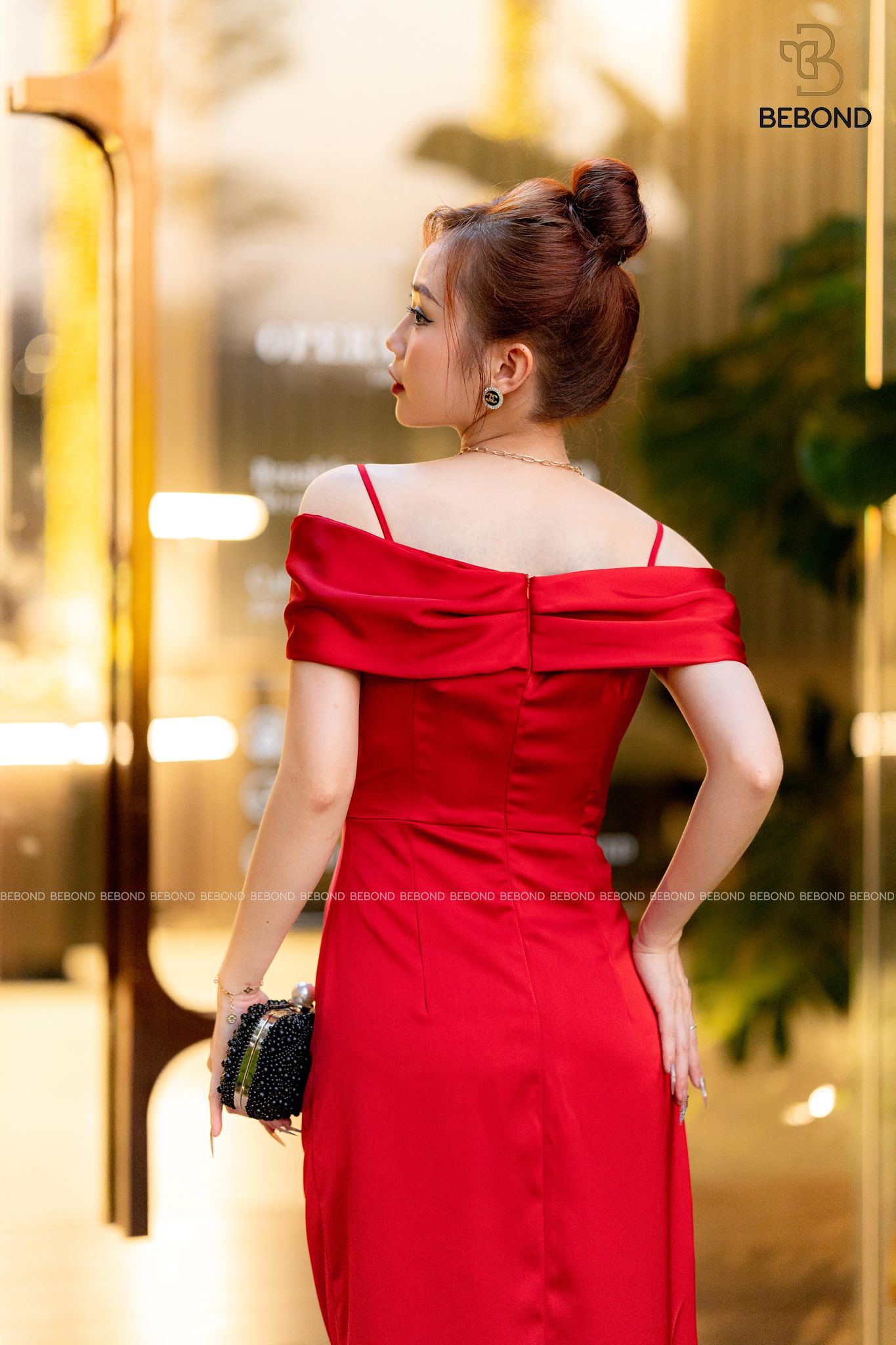 ĐẦM LỤA TRỄ VAI ĐI TIỆC - RUBY DRESS_thumbnail_2