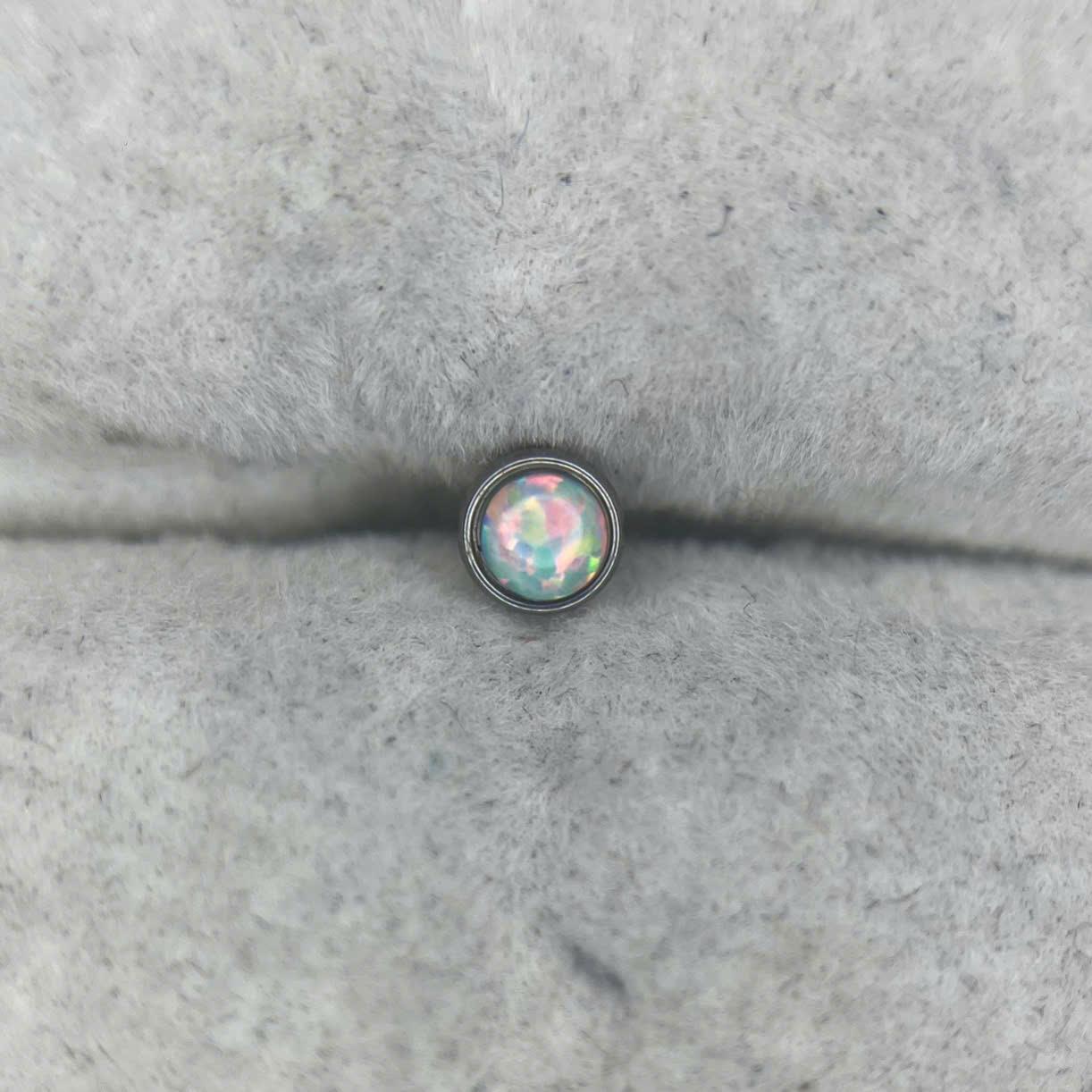 Charm cấy thép y tế opal trắng size 4 thân 1.6_thumbnail_1
