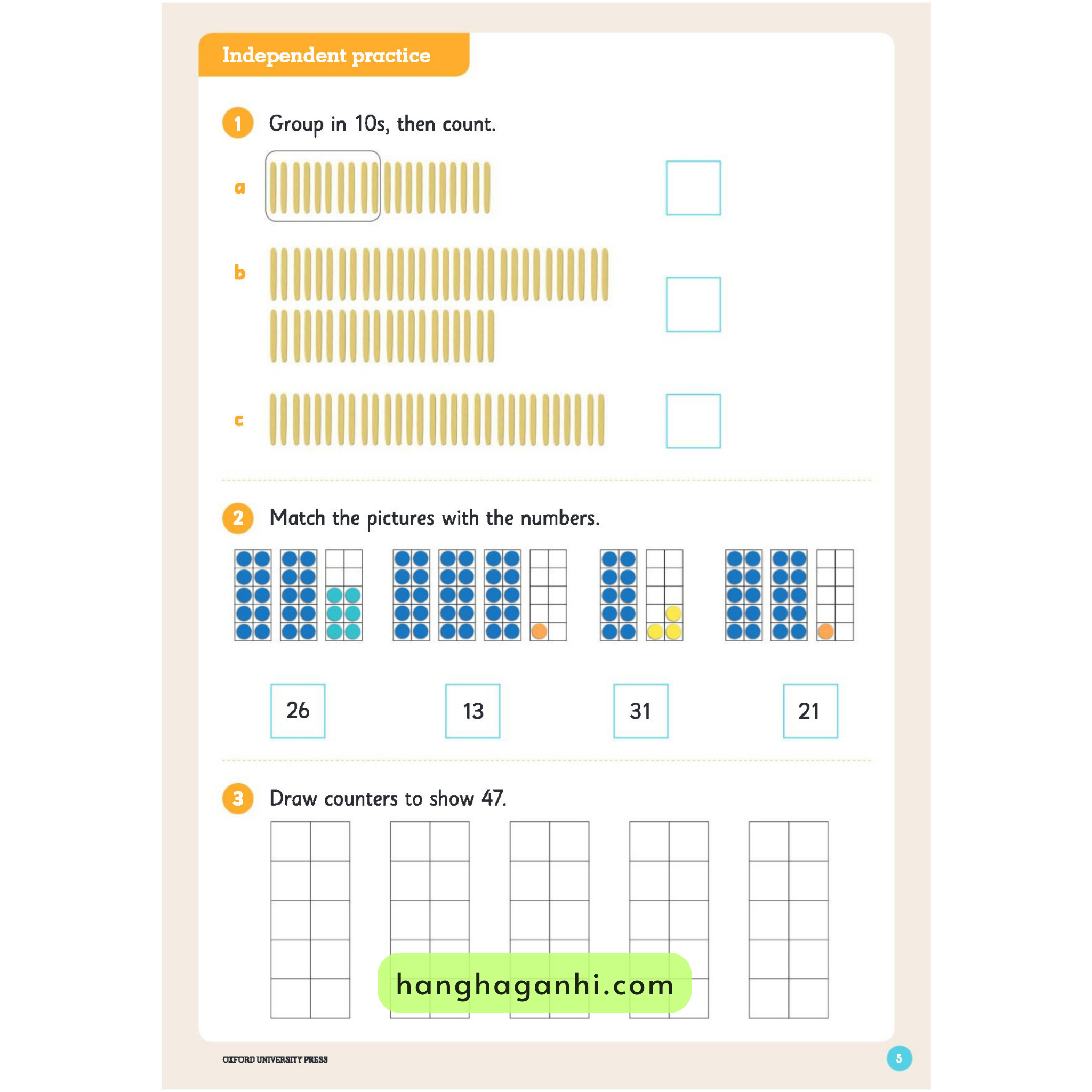 Toán Tiếng Anh Oxford grade 1 cho bé lớp 1, Oxford Mathematics Primary Years Programe_thumbnail_3