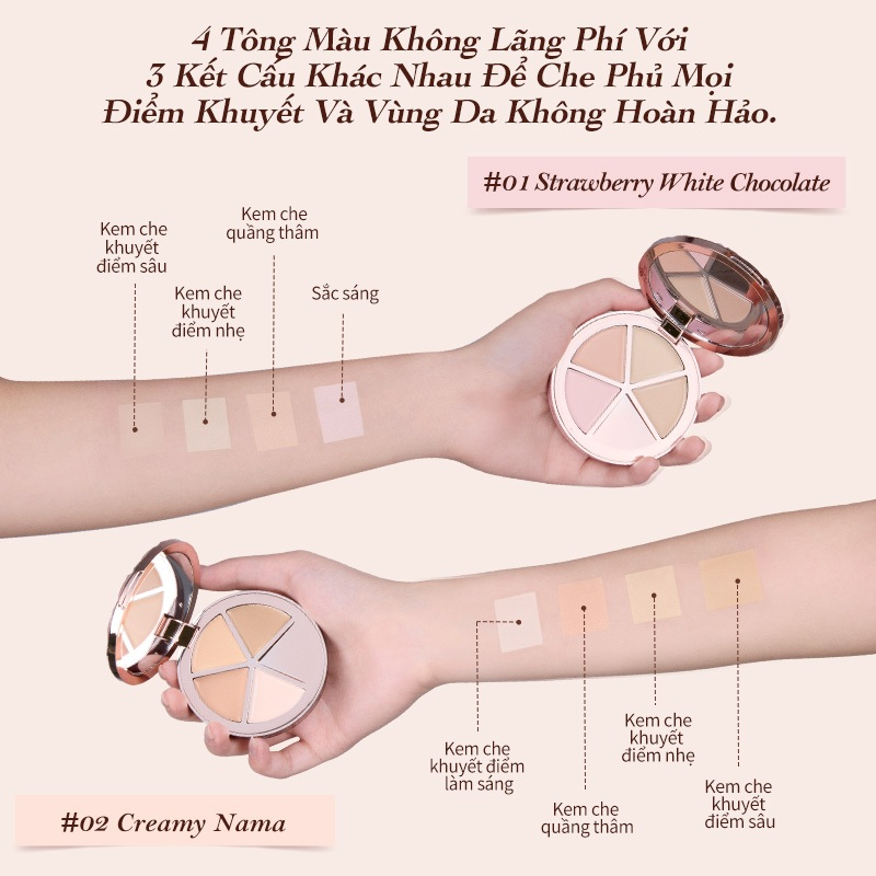 [FLOWER KNOWS] Bảng che khuyết điểm Flower Knows Sweetie Bear Series 6.4g_thumbnail_3