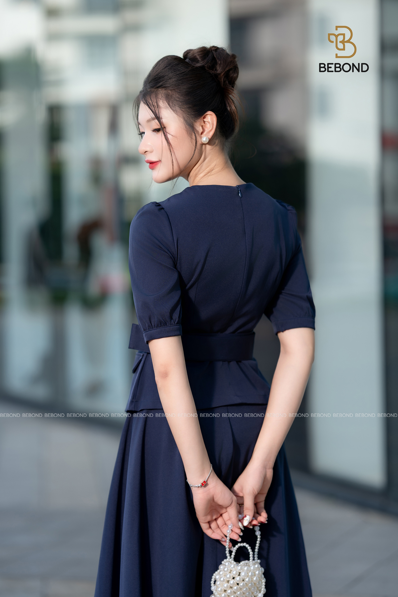 SET vest tay phồng TRISTAN màu XANH THAN_thumbnail_6