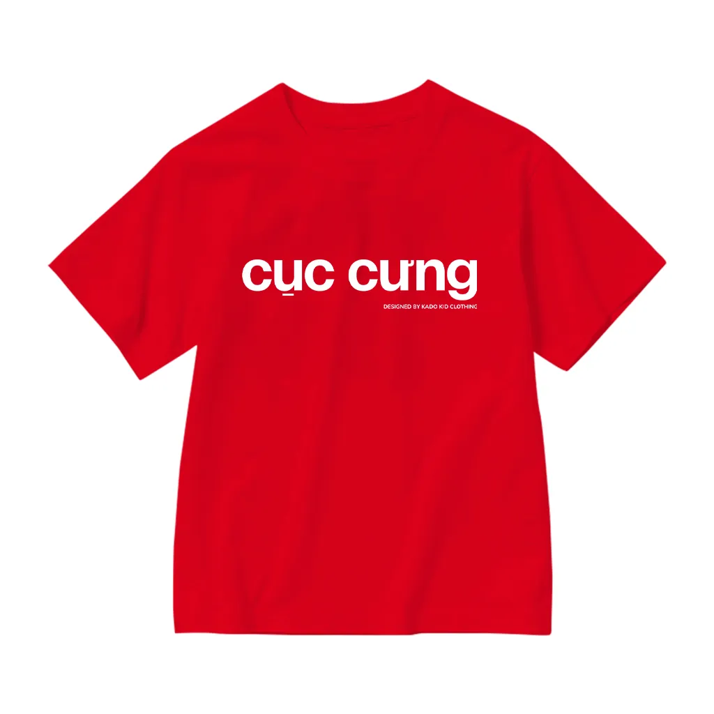 Áo thun kid basic form rộng Kado vải cotton thoáng mát thoải mái cả ngày in typography 2898_thumbnail_13