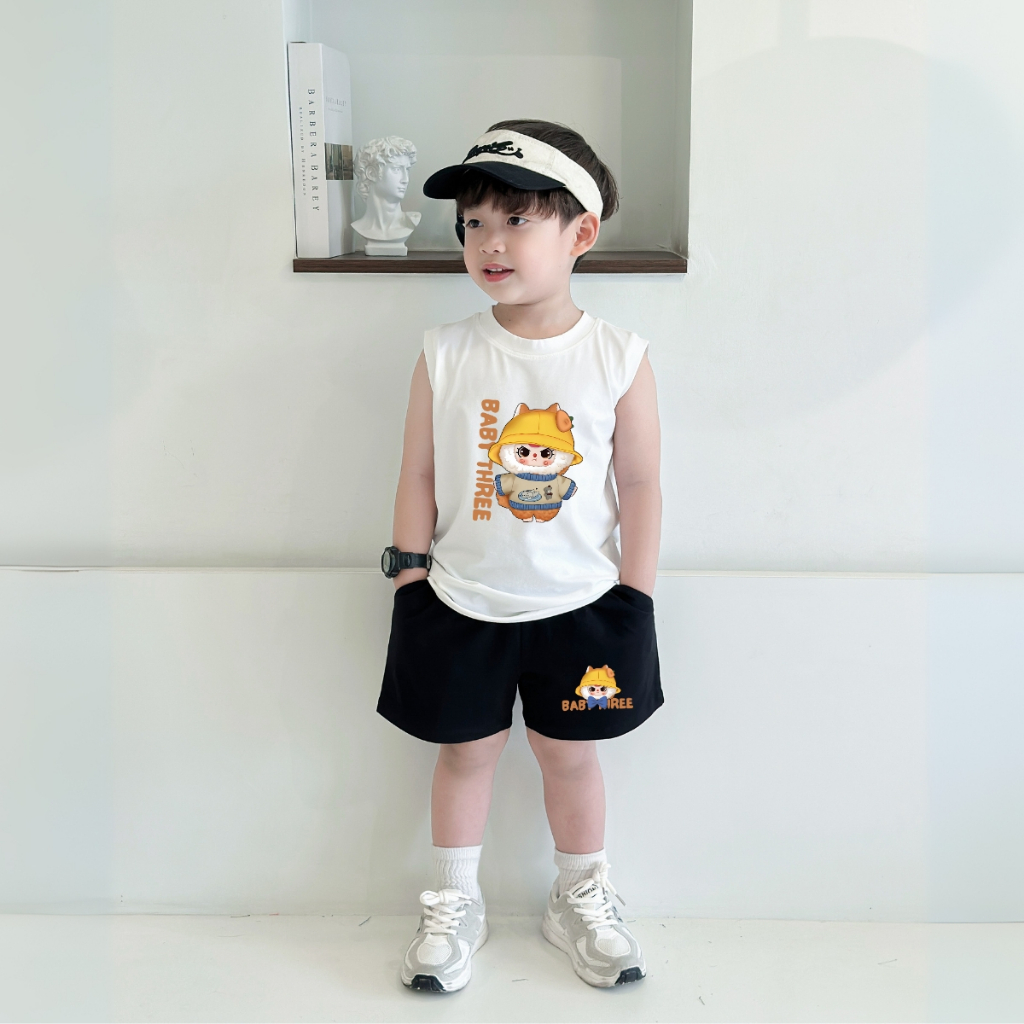 Bộ ba lỗ bé trai in hình nhiều mẫu -  Loza Kids G0298_thumbnail_4