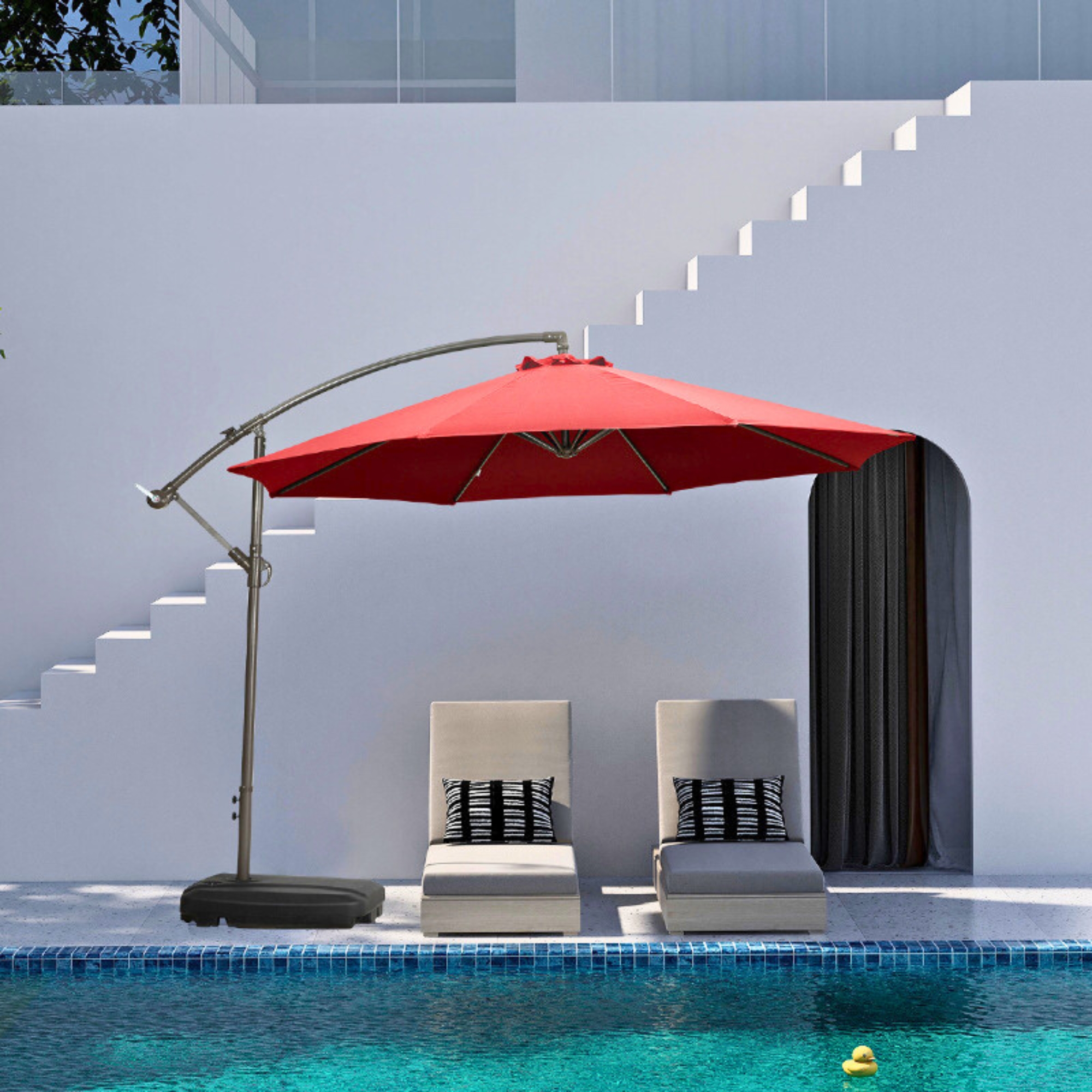 dù lệch tâm tròn 3m x 3m khung thép cao cấp_thumbnail_1